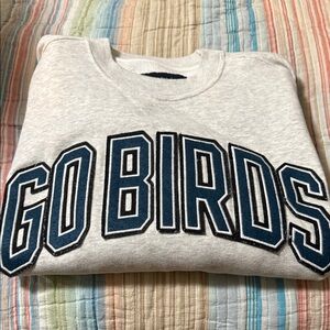 Abercrombie & Fitch Gray 'Go Birds' Sweatshirt